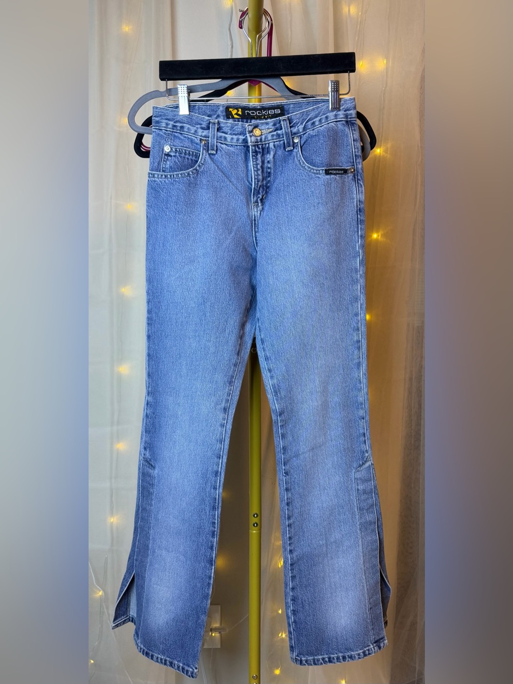 Rockies Vintage Women's Light Blue Flare Jeans Size 26